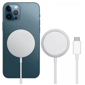 Magnetisk Magsafe Trådlös Telefonladdare 15W Portable Magsafe Laddare för Apple iPhone 12 11 Pro Max Bästsäljande produkt Amazon Hot Style