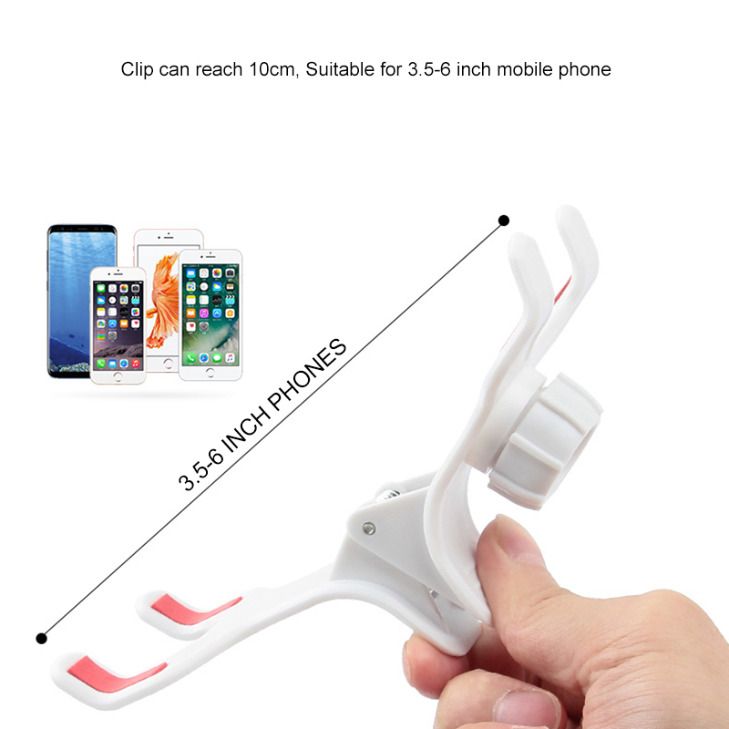 Flexibel Mobiltelefonhållare Hängandenacke Lazy Halsband Brack 360 Extenny Phones Holder Stand för iPhone Xiaomi Huawei